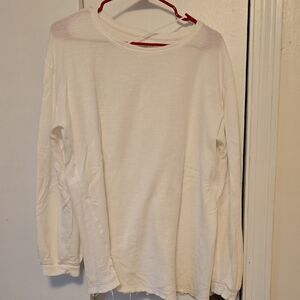 We The Free Cream Long Sleeve Top